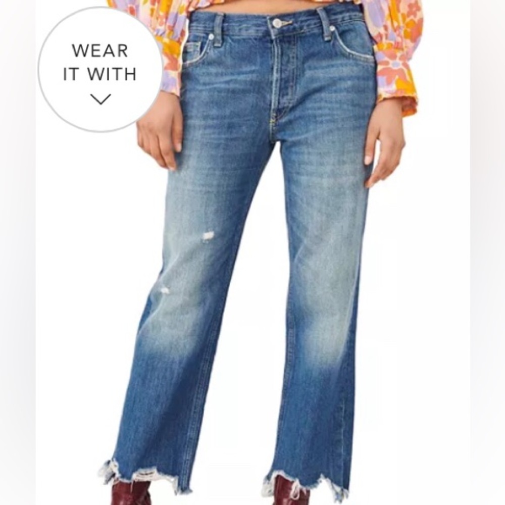 NWT Free People Maggie jeans still in package, retail $78